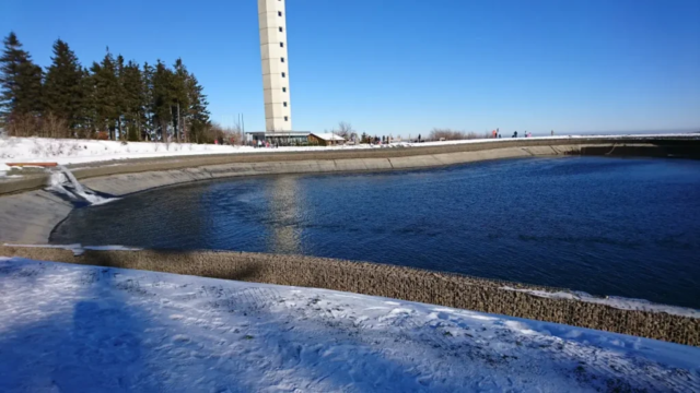 Speicherbecken auf dem Ettelsberg