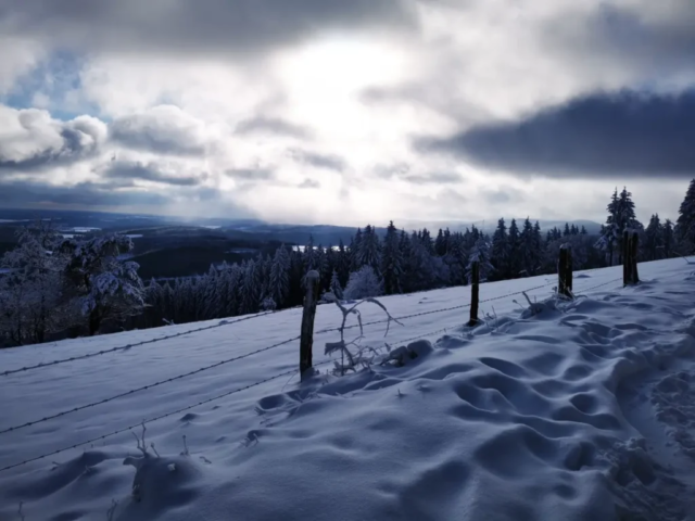 Wandern im Schnee